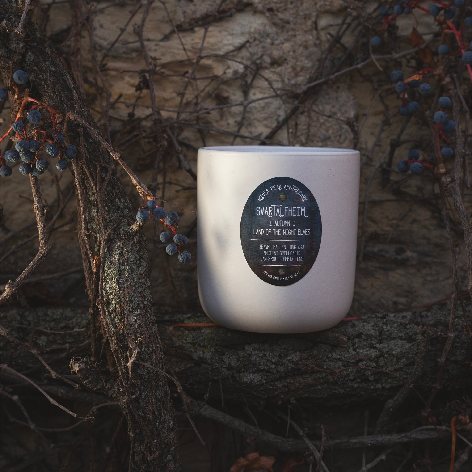 Svartalfheim Wood Wick Candle • Autumn