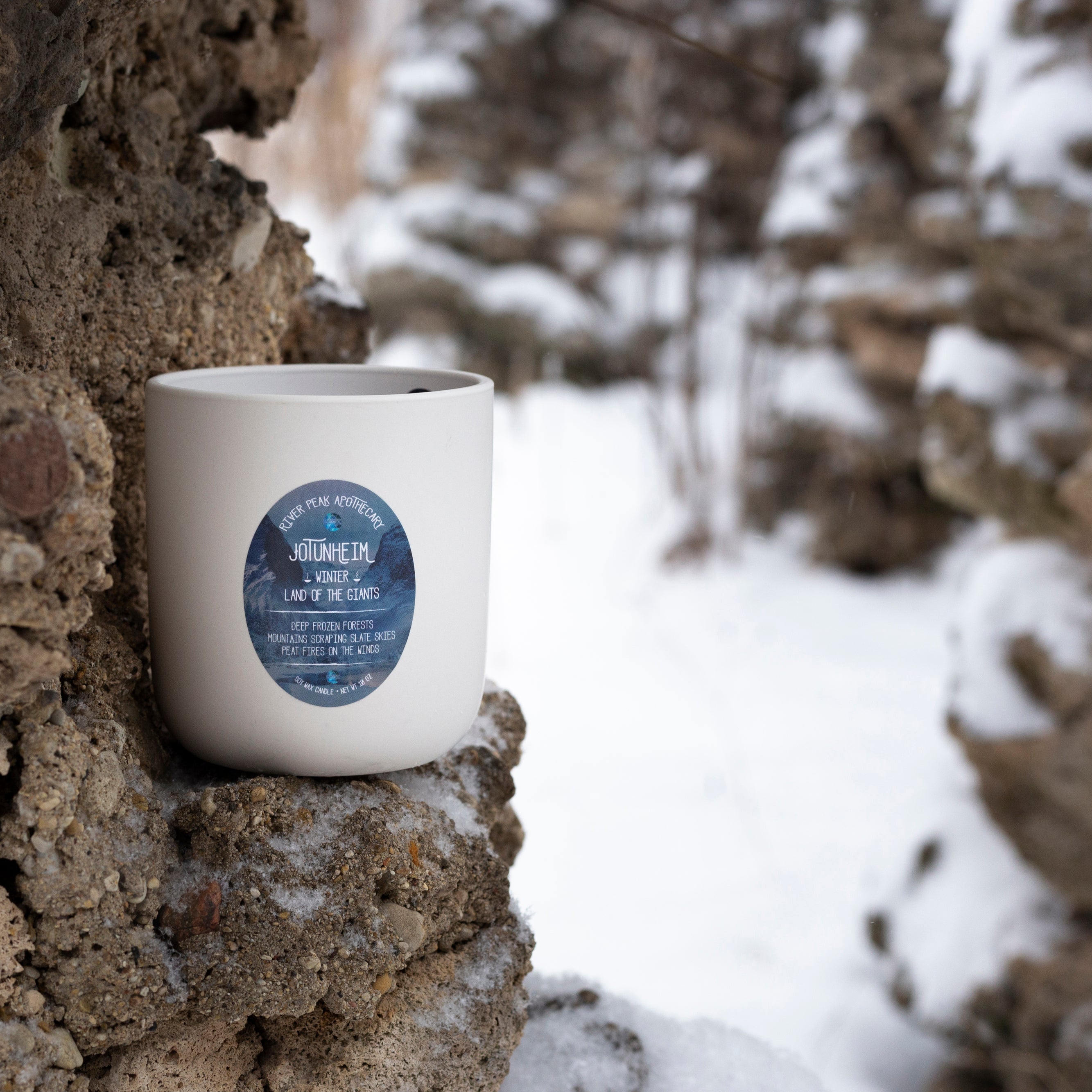 Jotunheim Wood Wick Candle • Winter