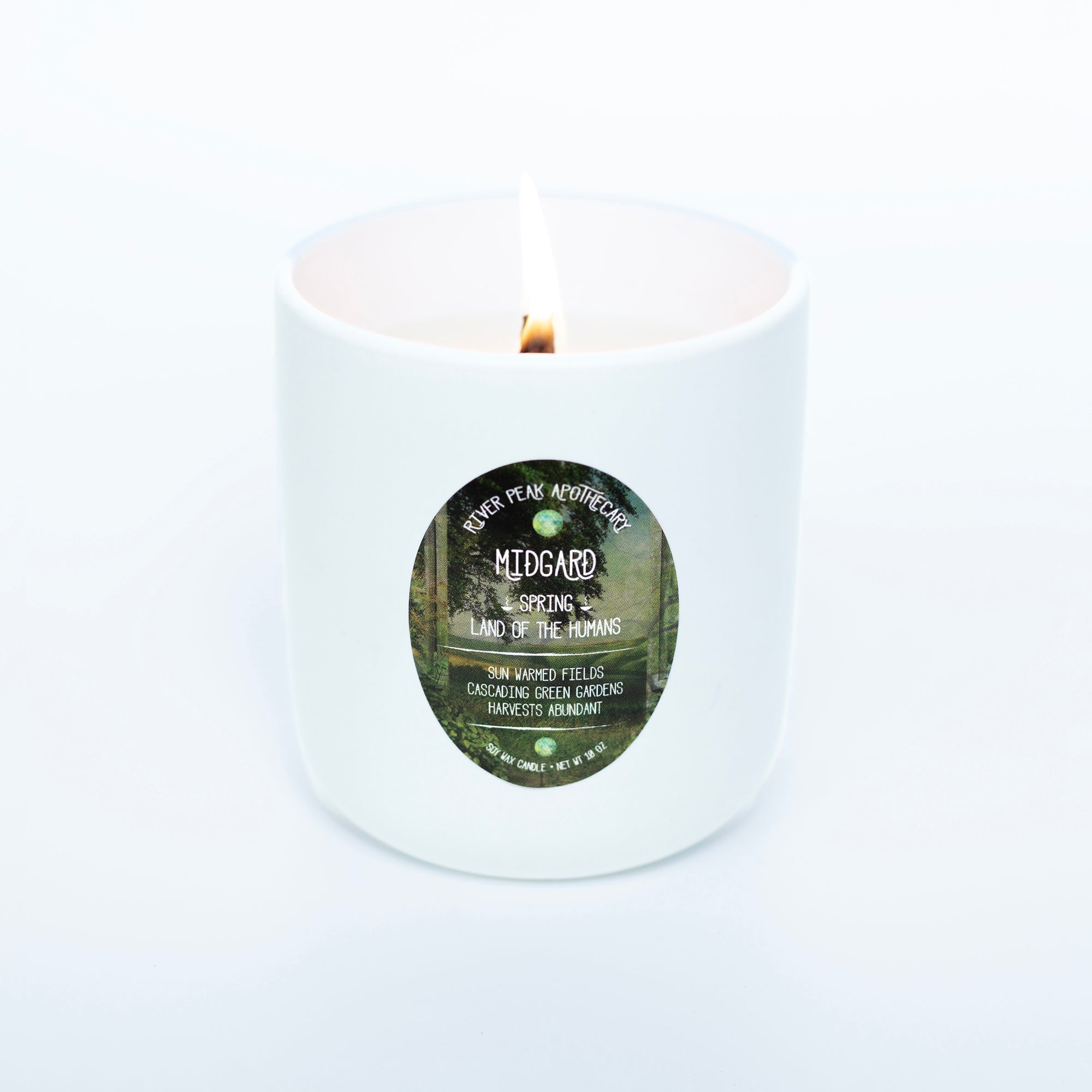 Midgard Wood Wick Candle • Spring