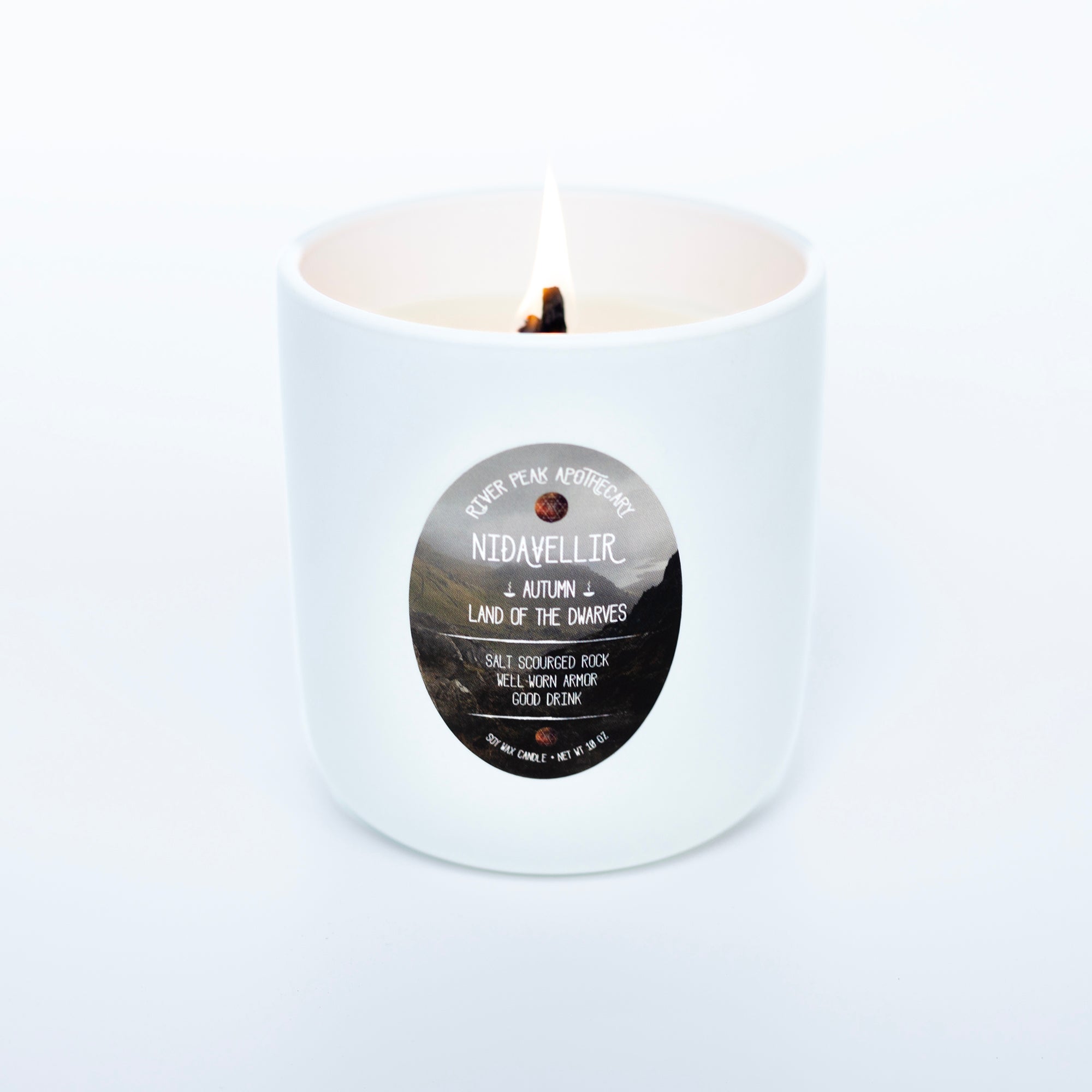 Nidavellir Wood Wick Candle • Autumn