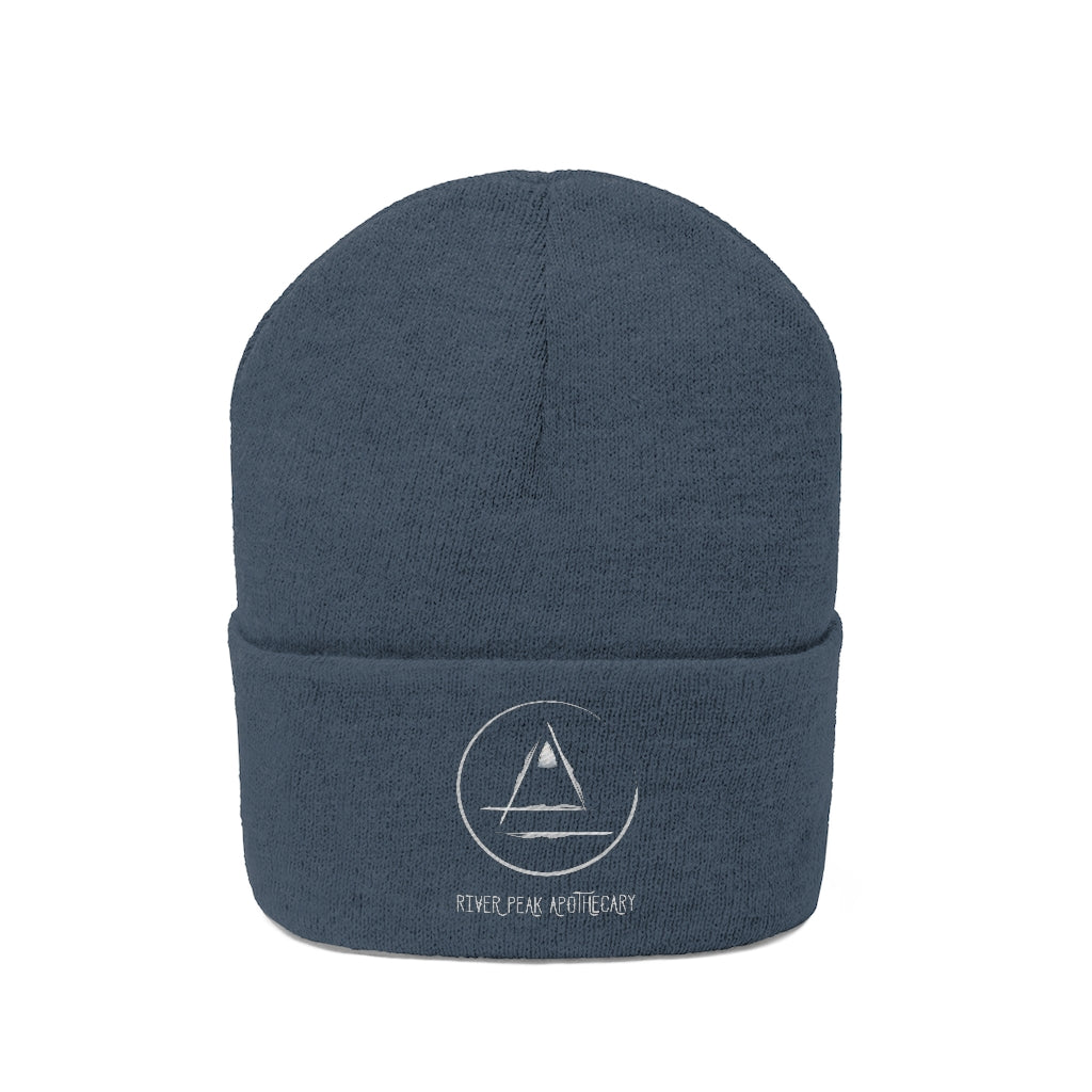 River Peak Logo Knit Beanie