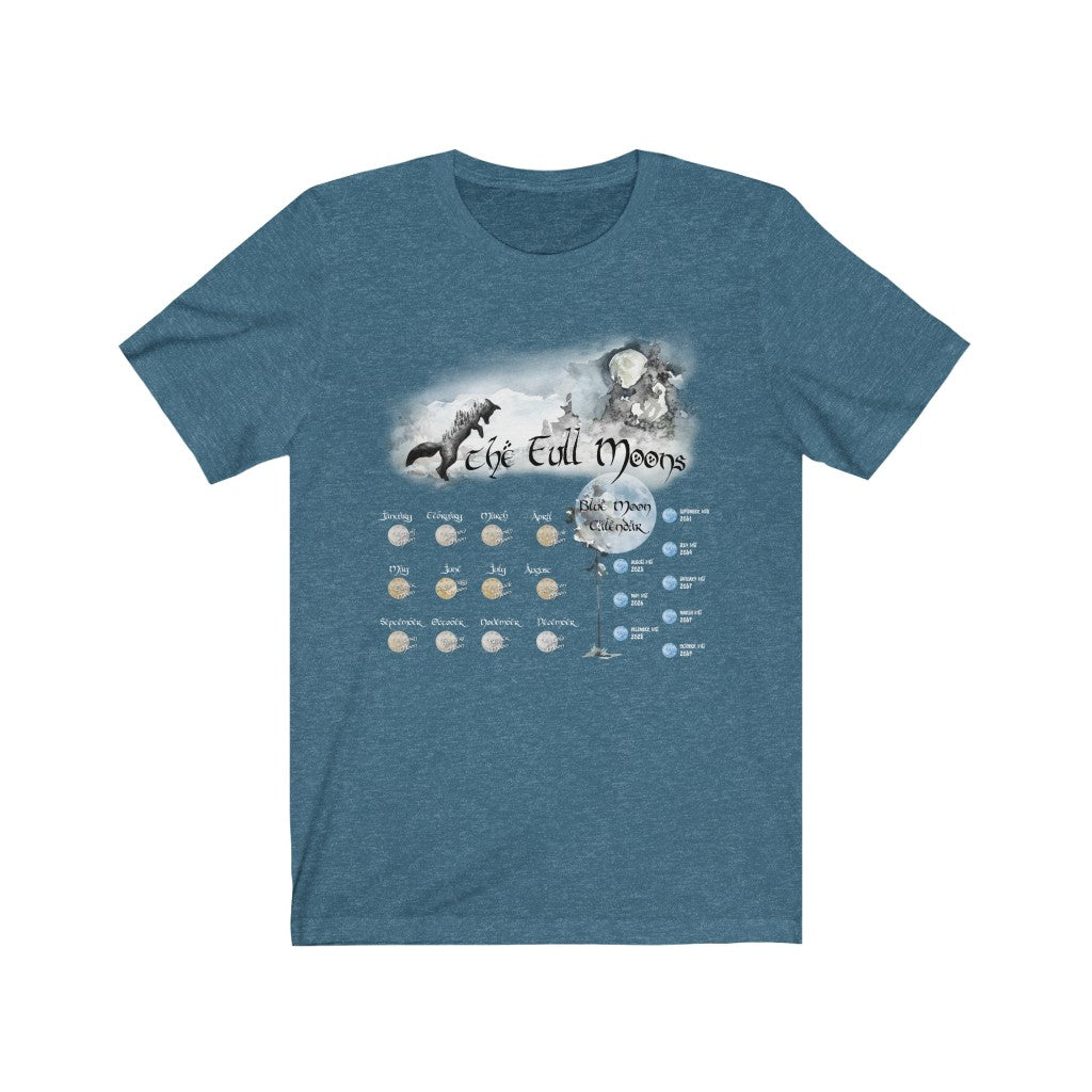 Full Moon Calendar T-Shirt