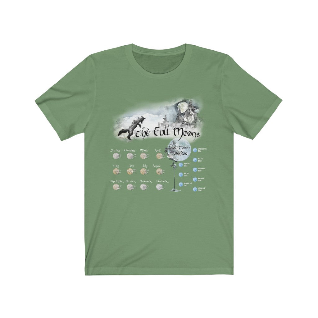 Full Moon Calendar T-Shirt