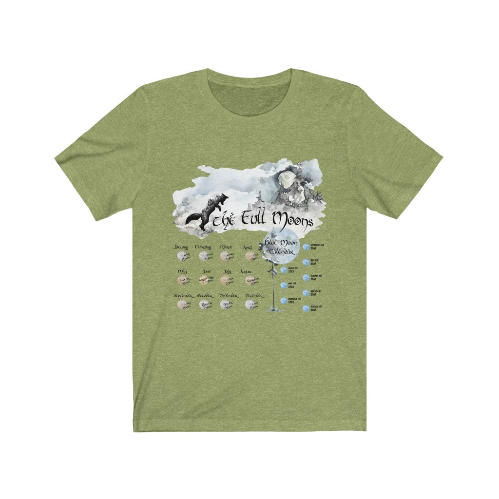 Full Moon Calendar T-Shirt