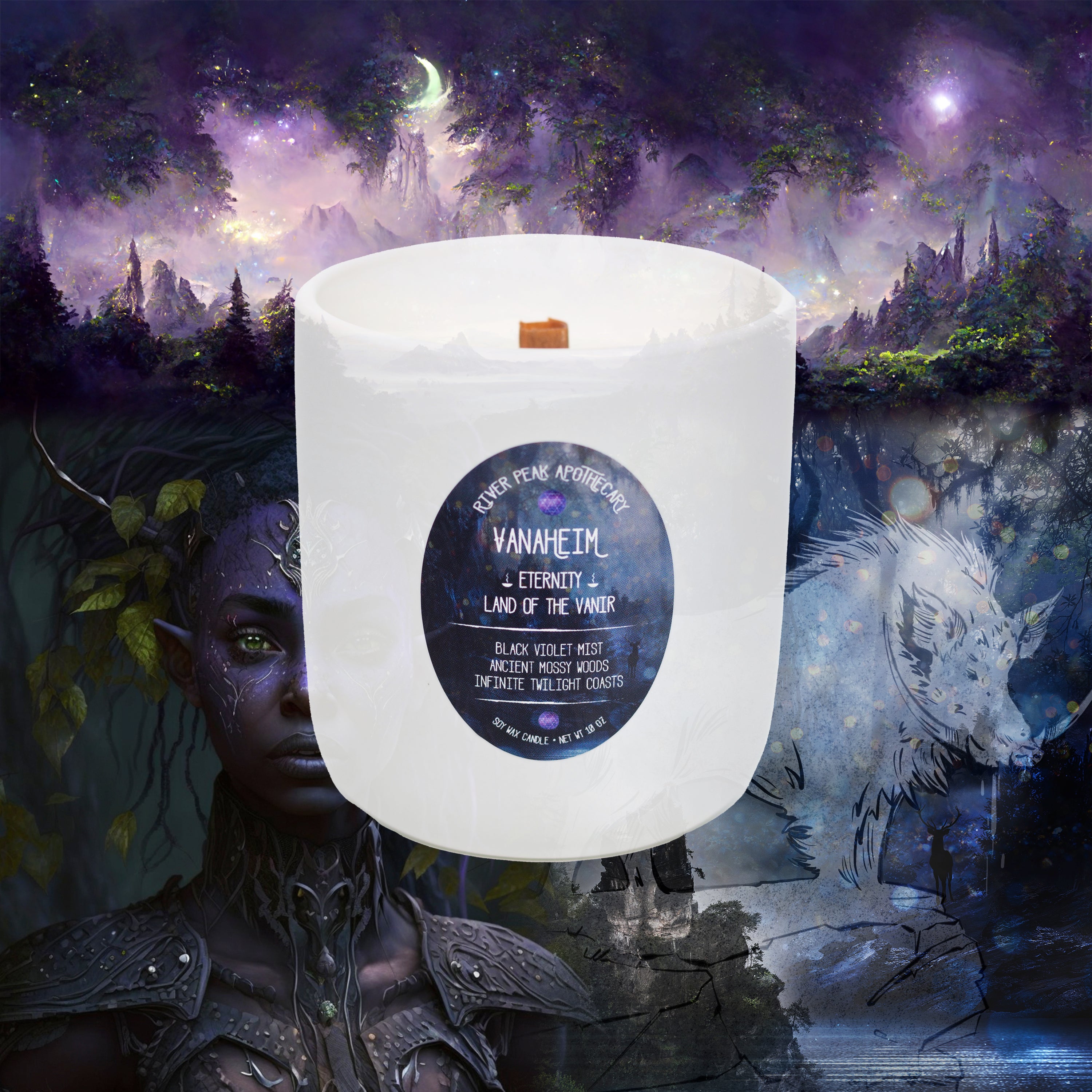 Vanaheim Wood Wick Candle • Eternity