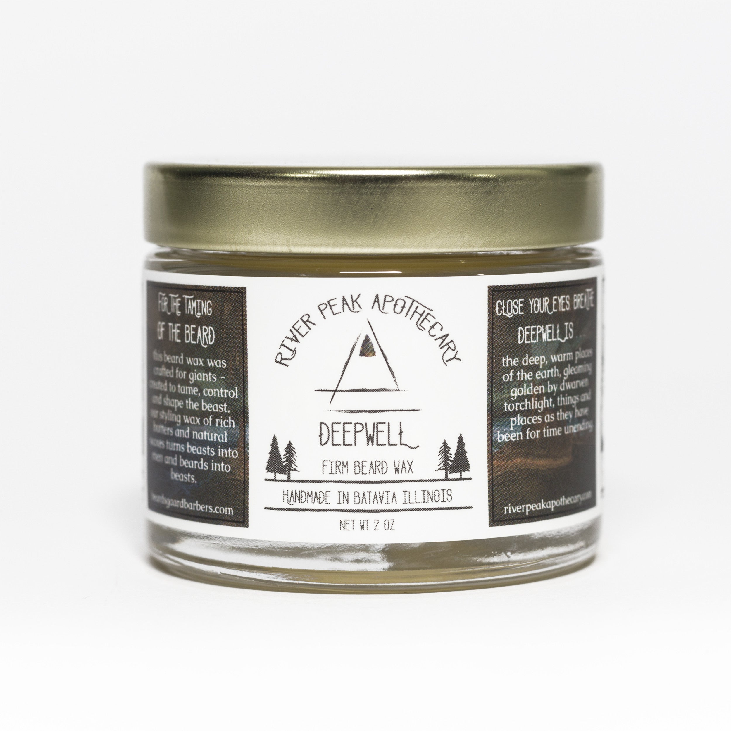 Deepwell Beard Wax • No Scent Added