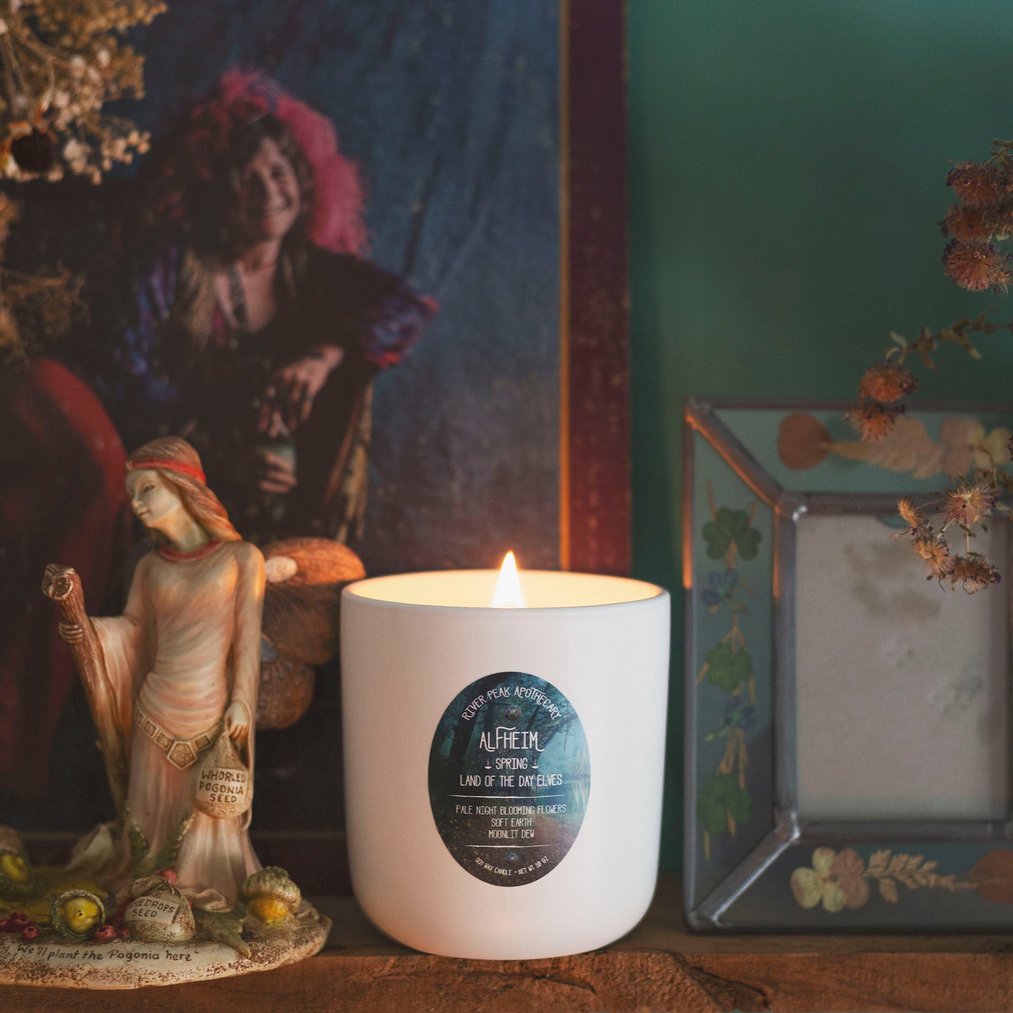 Alfheim Wood Wick Candle • Spring