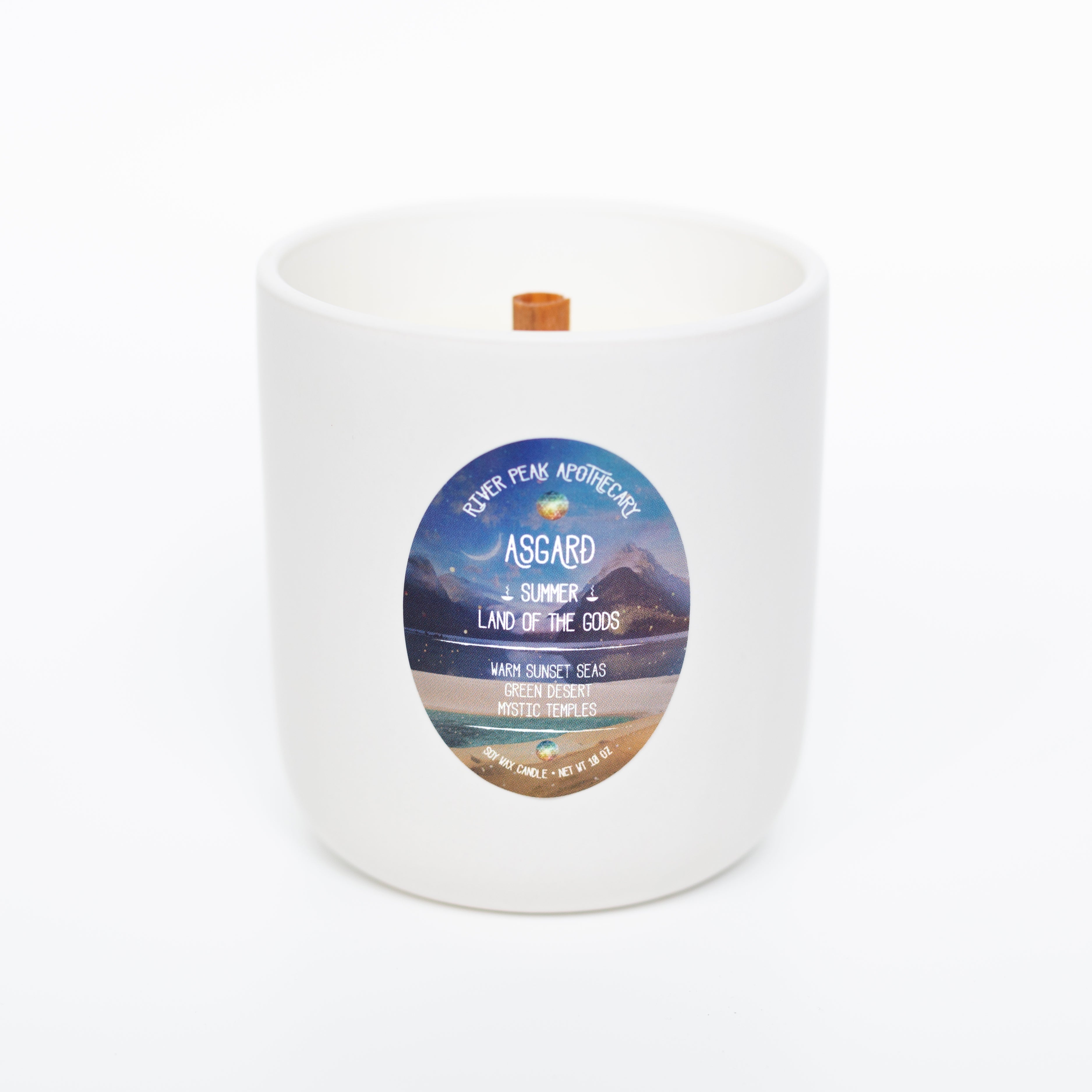 Asgard Wood Wick Candle • Summer