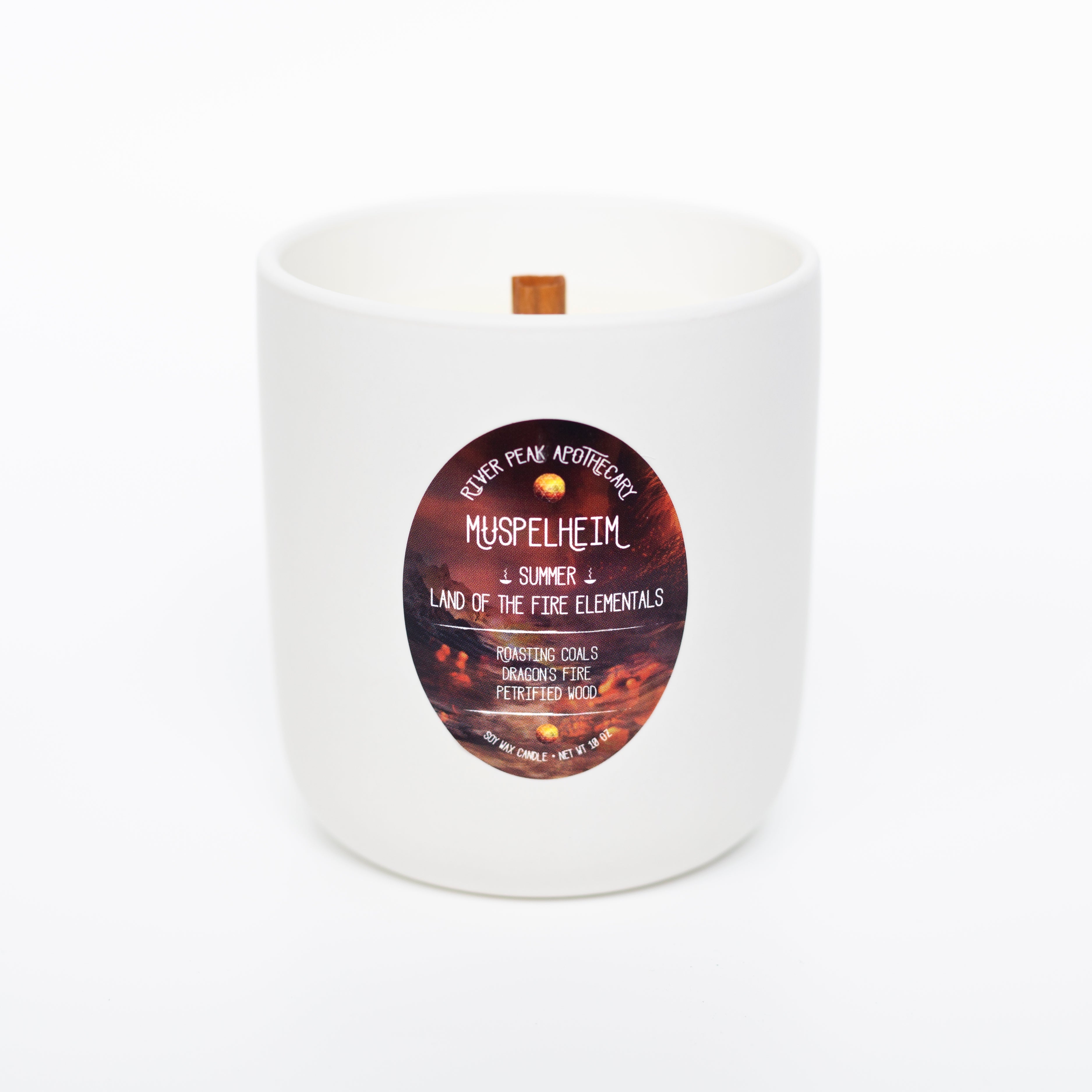 Muspelheim Wood Wick Candle • Summer