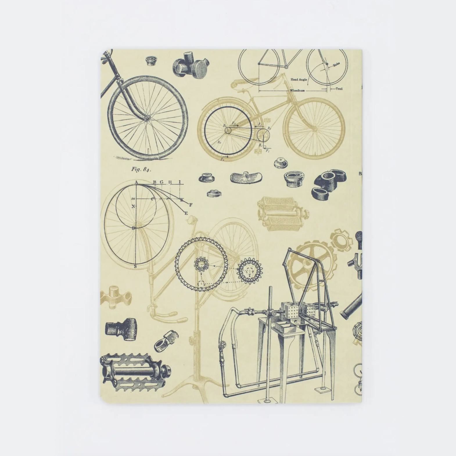 Softcover Notebook Lined • Bicycle Science