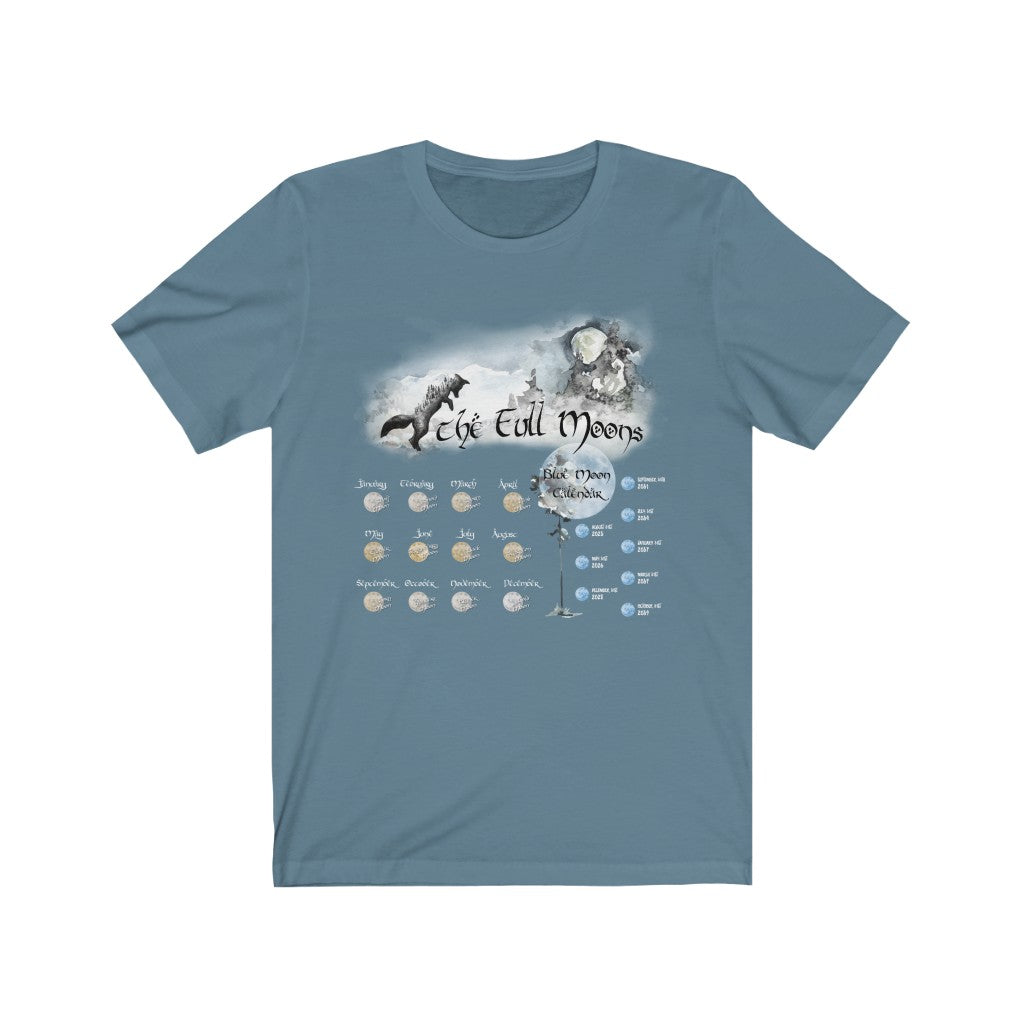 Full Moon Calendar T-Shirt