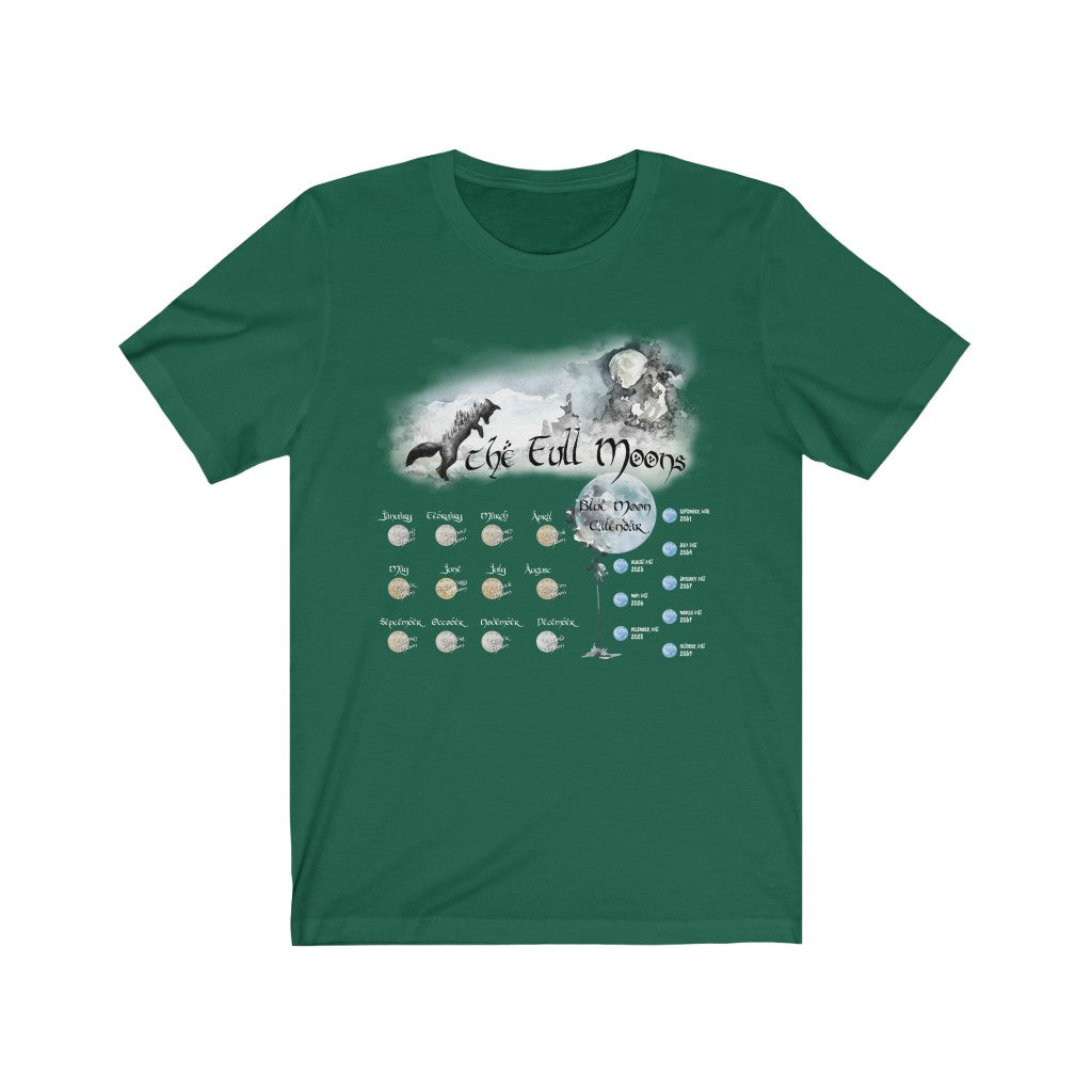 Full Moon Calendar T-Shirt