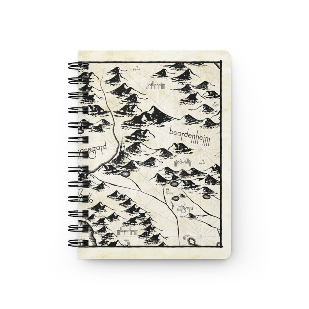 Realm Map Spiral Bound Journal