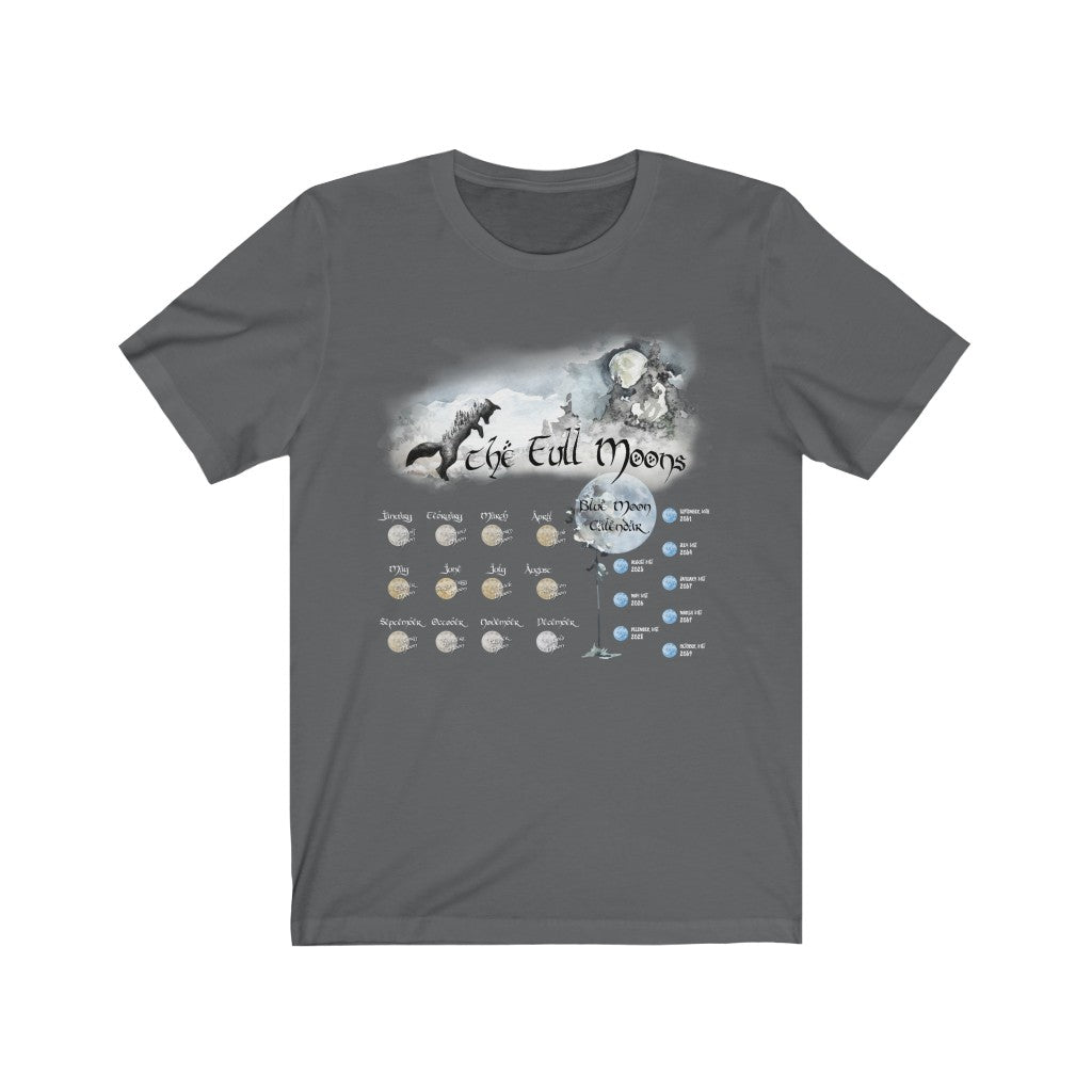 Full Moon Calendar T-Shirt