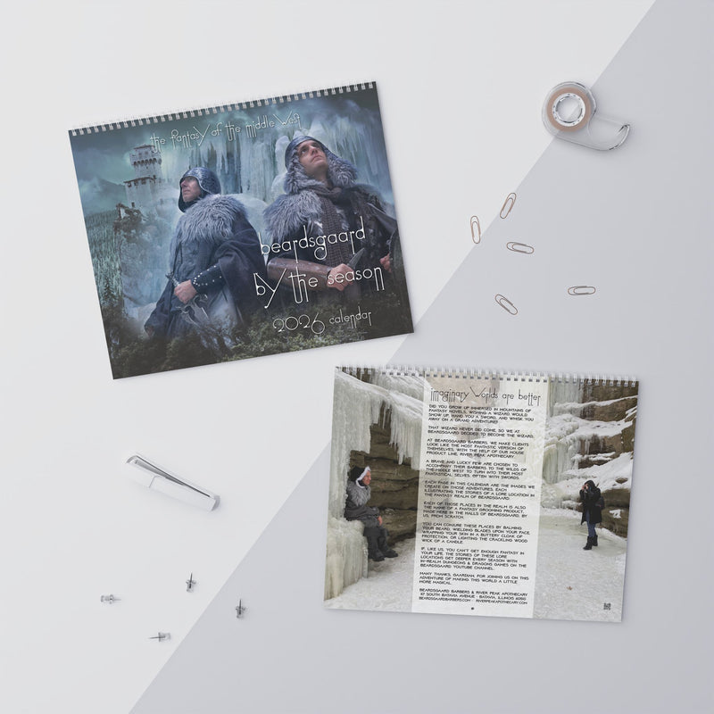 Beardsgaard Fantasy Wall Calendar (2026)