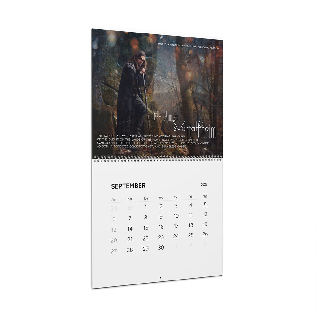 Beardsgaard Fantasy Wall Calendar (2026)