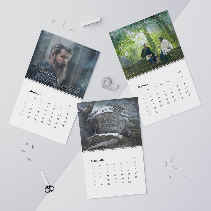 Beardsgaard Fantasy Wall Calendar (2025)