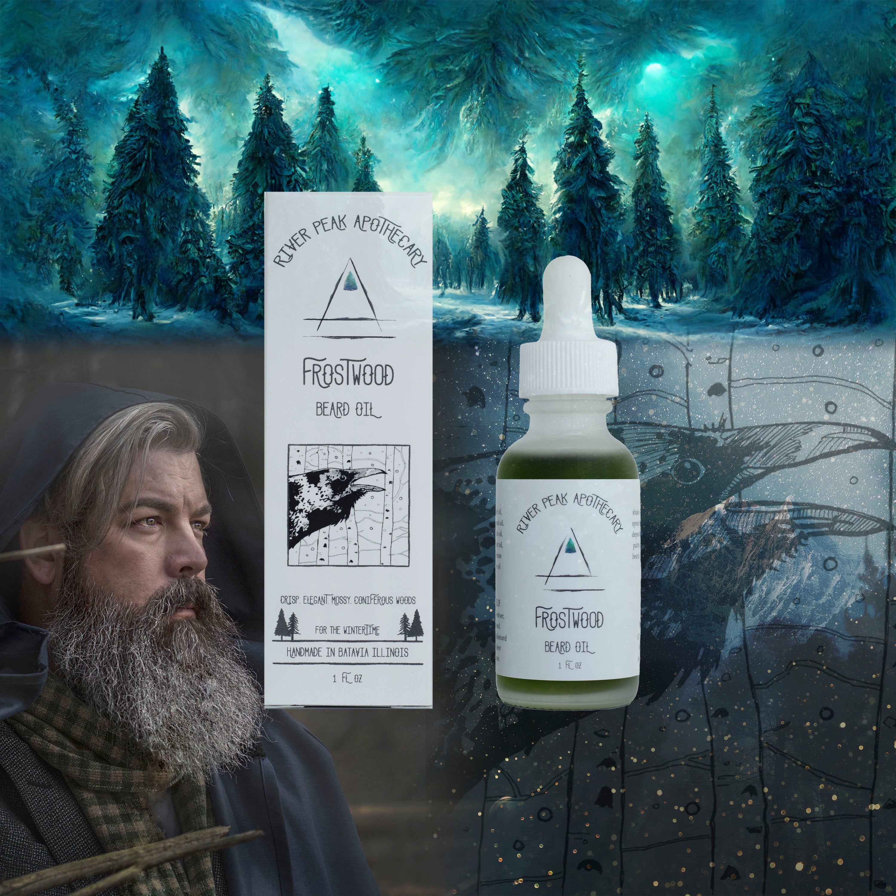 Frostwood Beard Oil • Winter