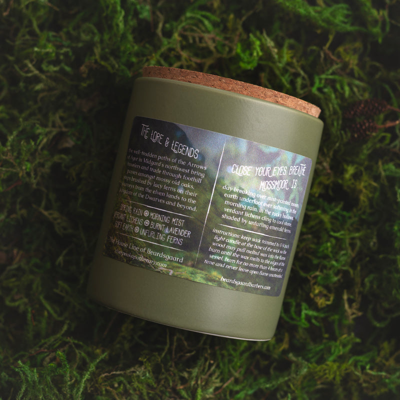 Mossmoor • Wood Wick Candle • Limited Edition