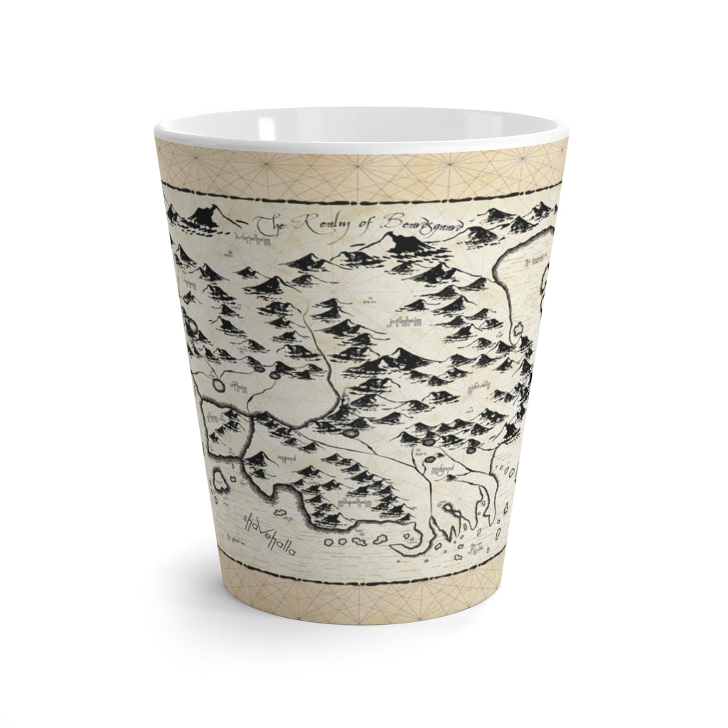 Realm Map Latte Mug