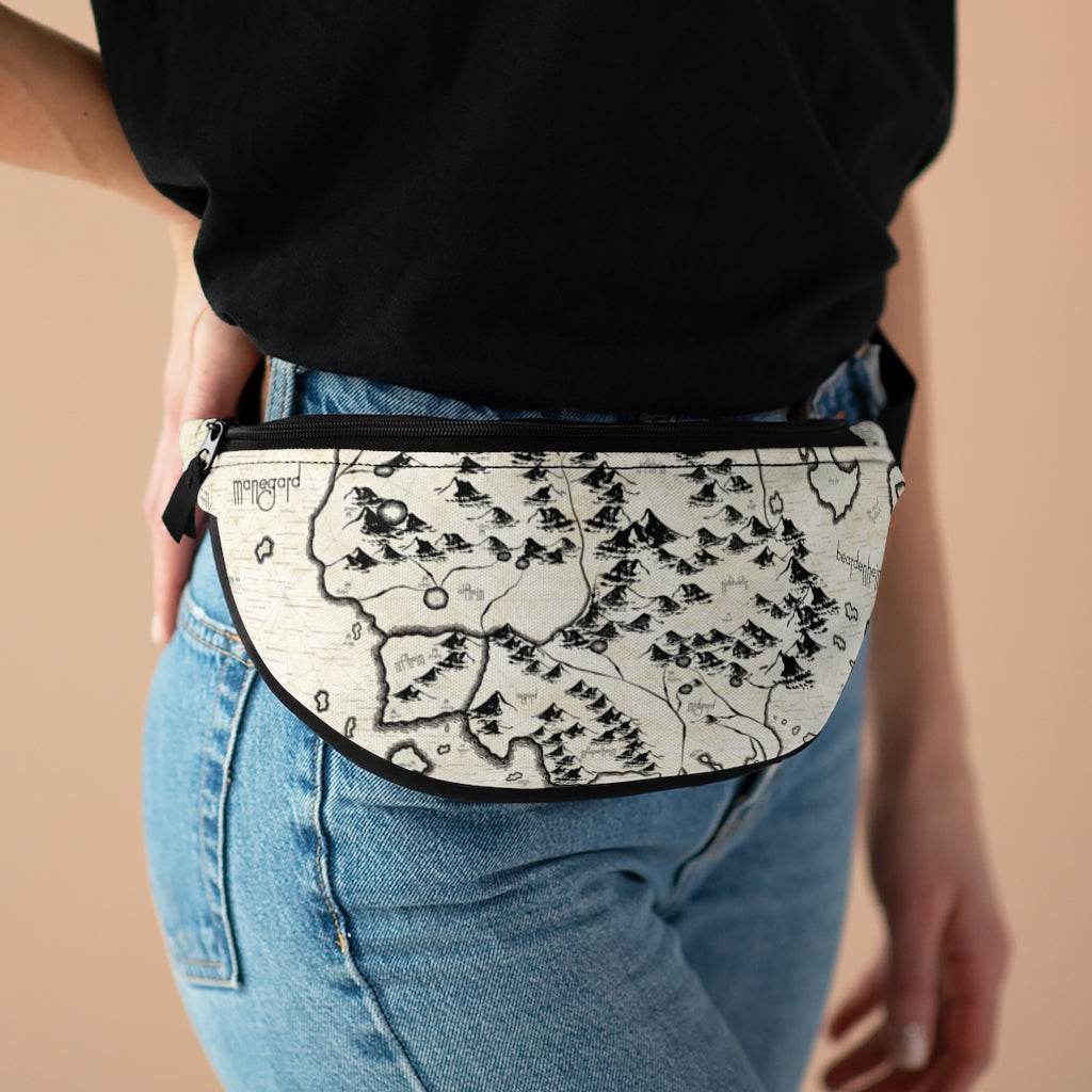 Realm Map Fanny Pack