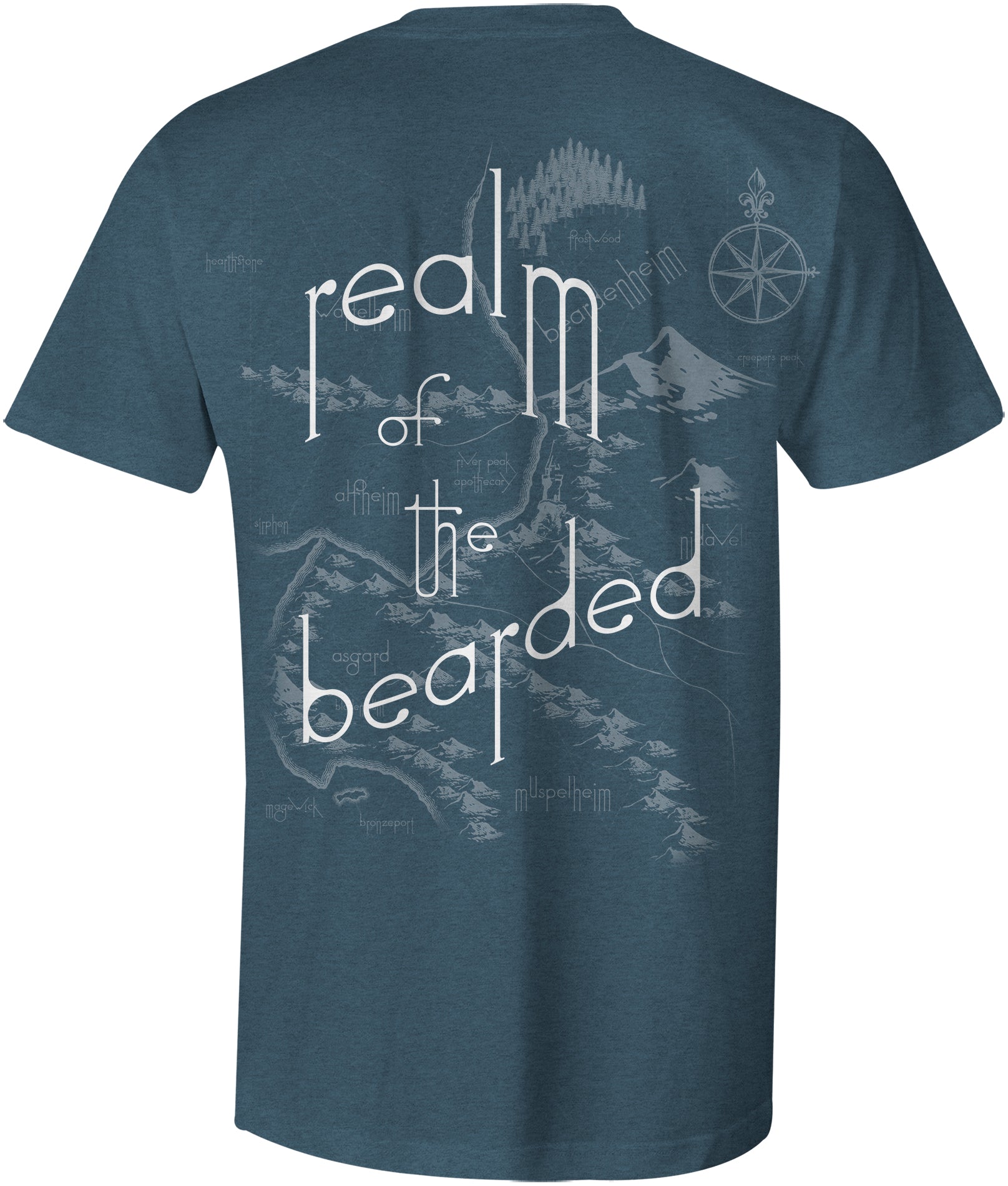 River Peak Realm of the Bearded T-Shirt {3 Colors}