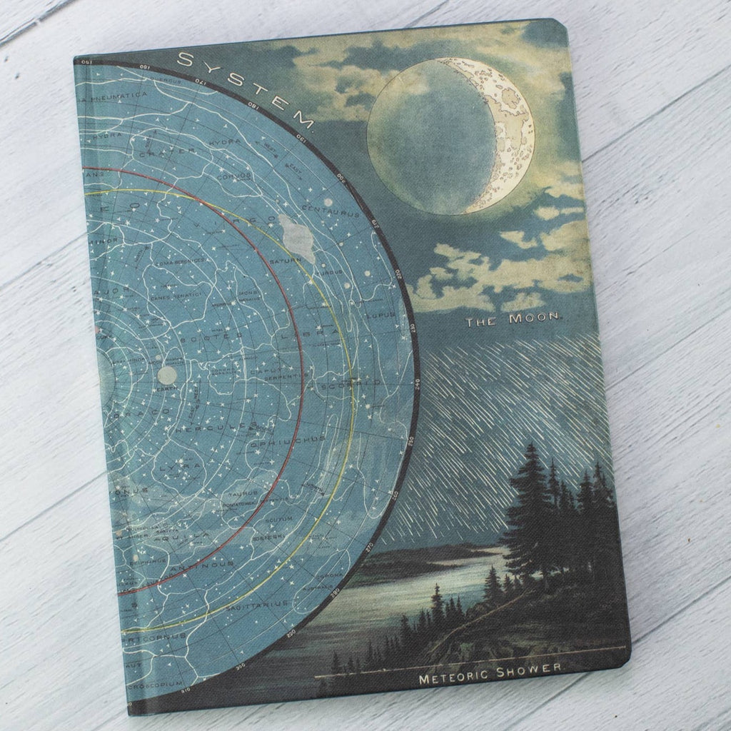 50% Off • Hardcover Notebook • Star Map