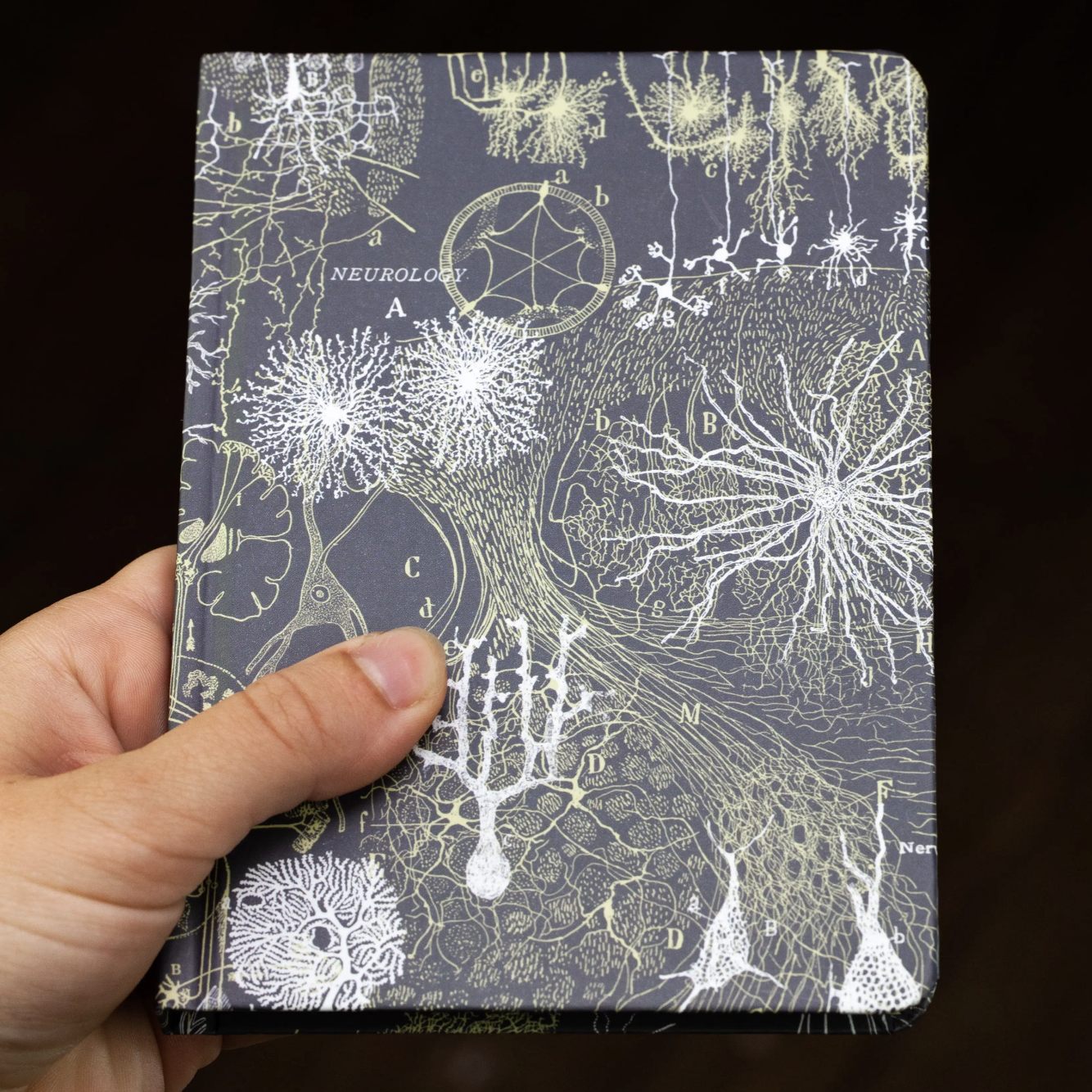 50% Off • Mini Hardcover Notebook Dot Grid • Neurons