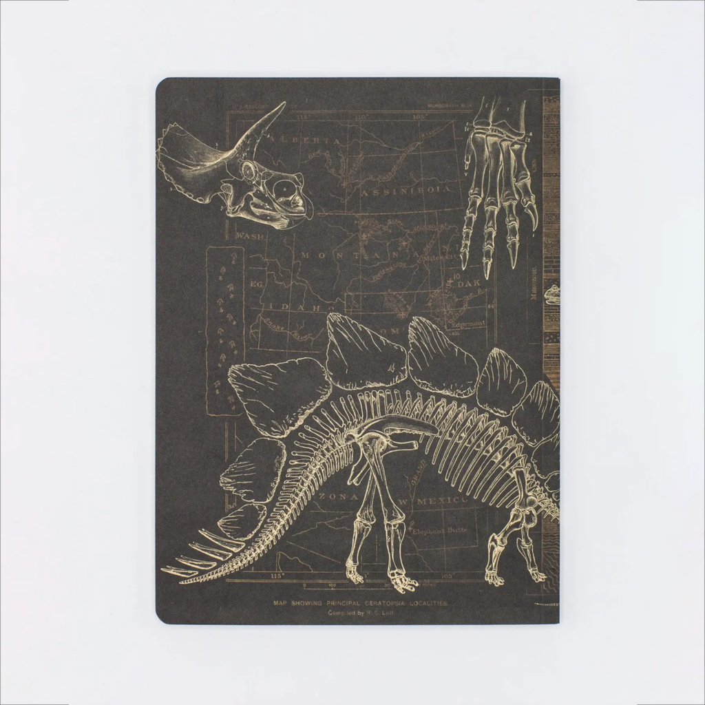 50% Off • Softcover Notebook Dot Grid • Dinosaur