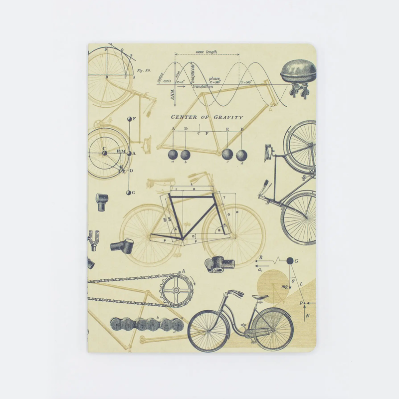 Softcover Notebook Lined • Bicycle Science